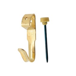 Lot 10 Crochets + Aiguilles Pour Tableaux Et Cadres Moyens Le Crochet Francais