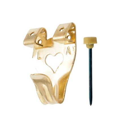 Lot de 5 crochets et aiguilles tableau lourd Le Crochet Francais L.34 X L.23 Mm