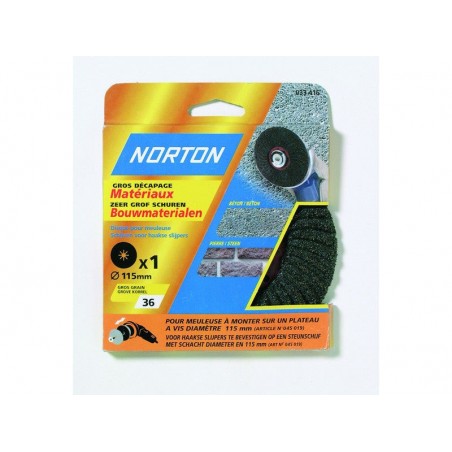 Disque support rigide materiaux Diametre 115 Grain 36