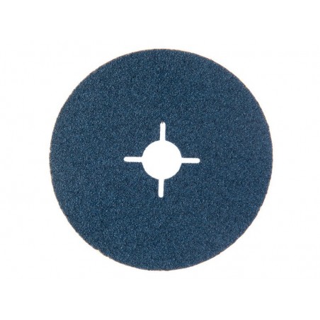 Disque fibre Zir Diametre 127 Grain 50 Lot de 3 pour meuleuse
