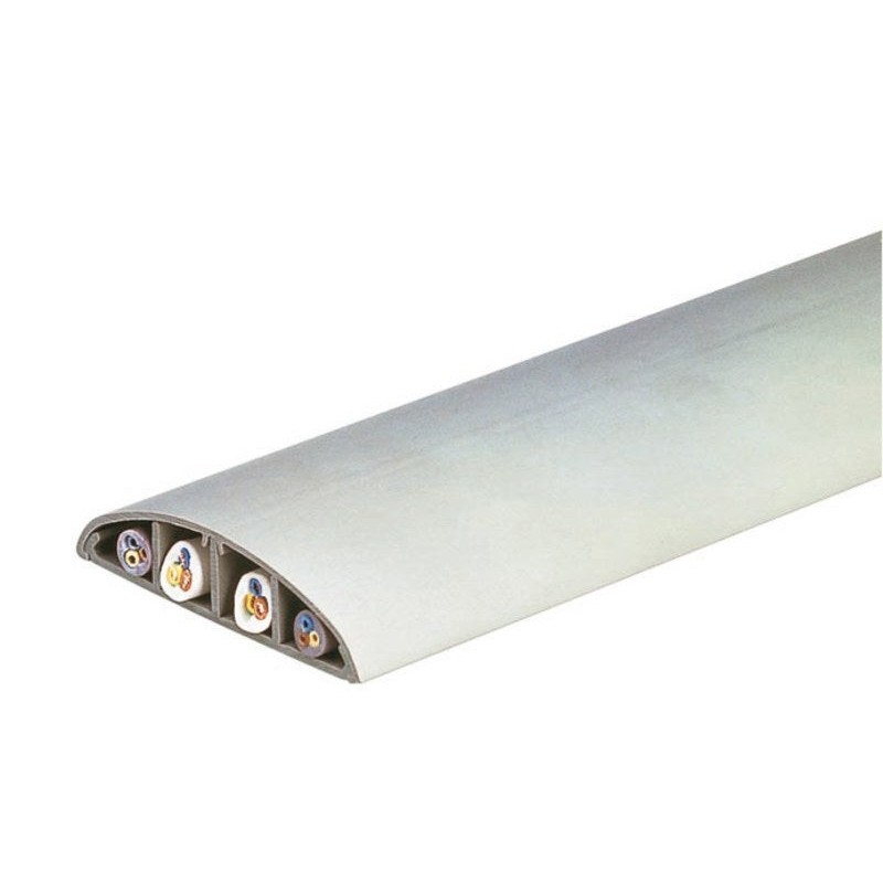 Passage de plancher gris pour moulureH.1.7 X P.7.5 Cm