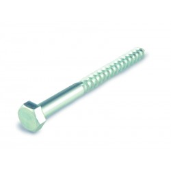 Tirefond tête hexagonale 10X200Mm