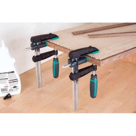 Lot de 2 presses à chant de serrage rapide24mm