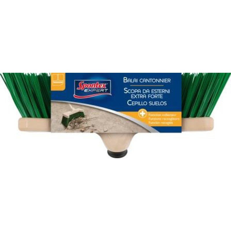 Balai cantonnier en synthétique spontex expert