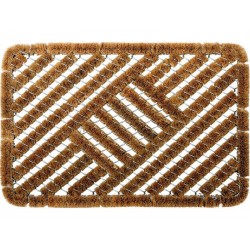 Tapis grattant en coco naturel et métal 40 x 60 cm -  - meilleure qualité