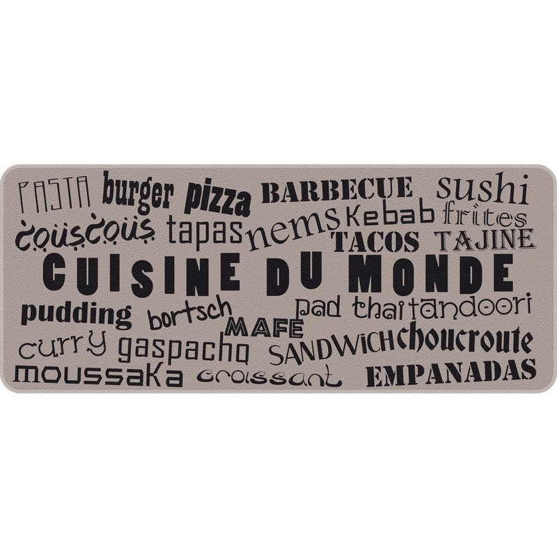 Tapis cuisine 50 x 120 cm cuisine du monde -  - meilleure qualité