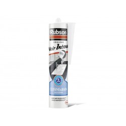 Mastic d'étanchéité cuisine et bain silicone 280 ml noir -  - meilleure qualité