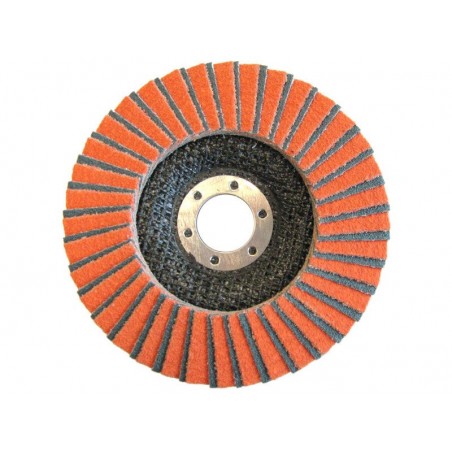 Disque A Lamelles Convexe Sup.Fibre Expert Orange115X22 Grain 80