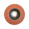 Disque A Lamelles Convexe Sup.Fibre Expert Orange115X22 Grain 80