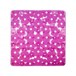 Fond évier bulle 32 x 32 cm rose