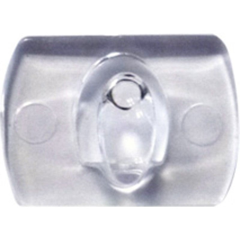 Lot de 20 crochets adhésif déco clip COMMAND transparent