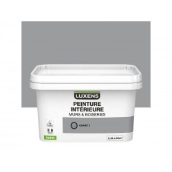 Peinture mur et boiserie intérieur  GR granit 3  satiné 2.5 l -  - meilleure qualité