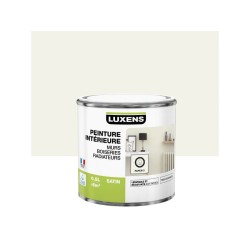 Peinture blanc paper 5 mur bois radiateur intérieur LUXENS satiné 500 ml
