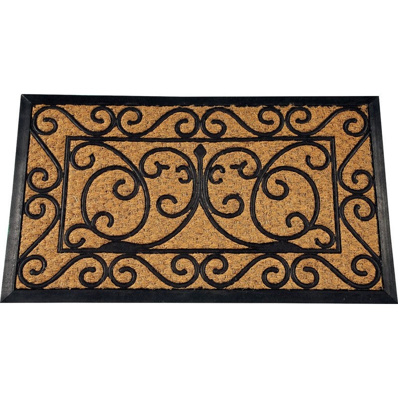 Tapis 40X60Cm Cuba Coco/Caoutchouc Rectangulaire Volute -  - meilleure qualité