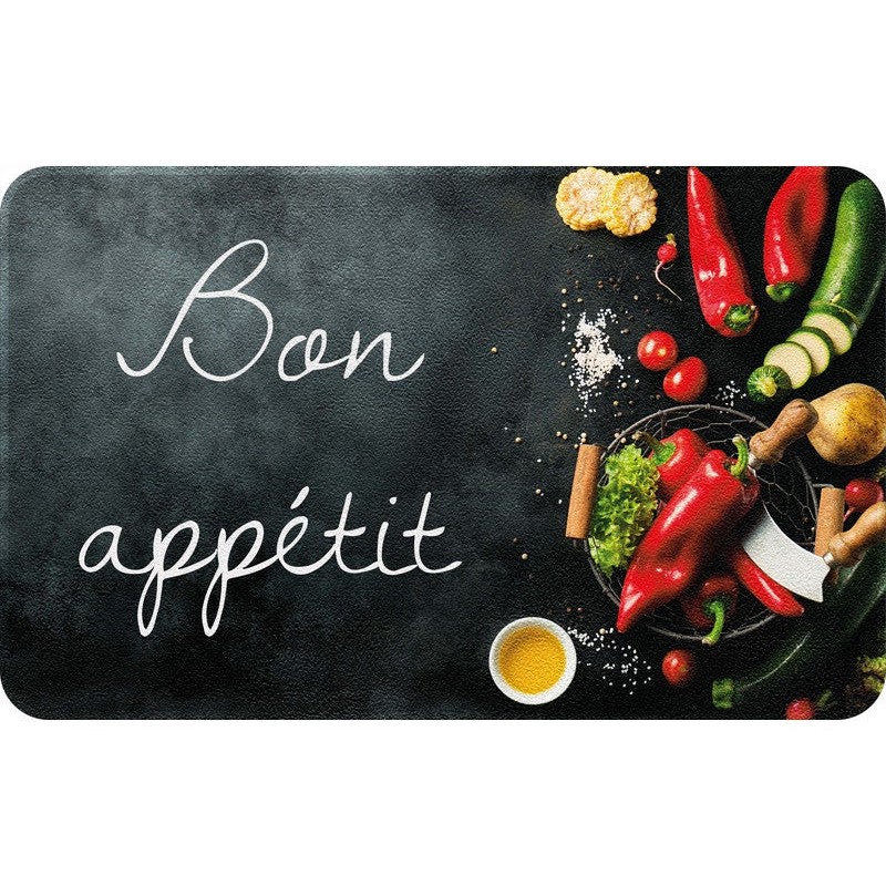 Tapis de cuisine 50 x 80 cm bon appetit -  - meilleure qualité