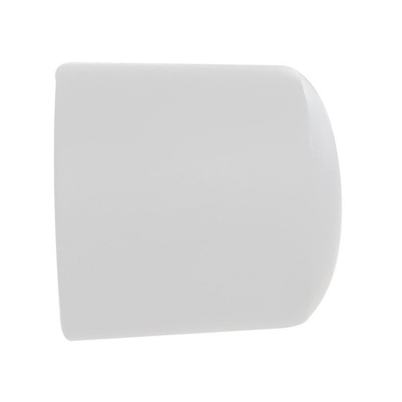 Lot de 2 embouts bouchon Inspire Blanc Satiné Diam.35 Mm