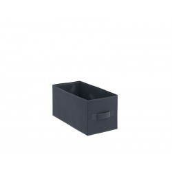 Panier de rangement S en polyester Noir H.15 X L.15 X P.31 Cm -  - meilleure qualité