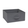 Panier de rangement M Intissé  Gris H.15 X L.31 X P.15 Cm -  - meilleure qualité