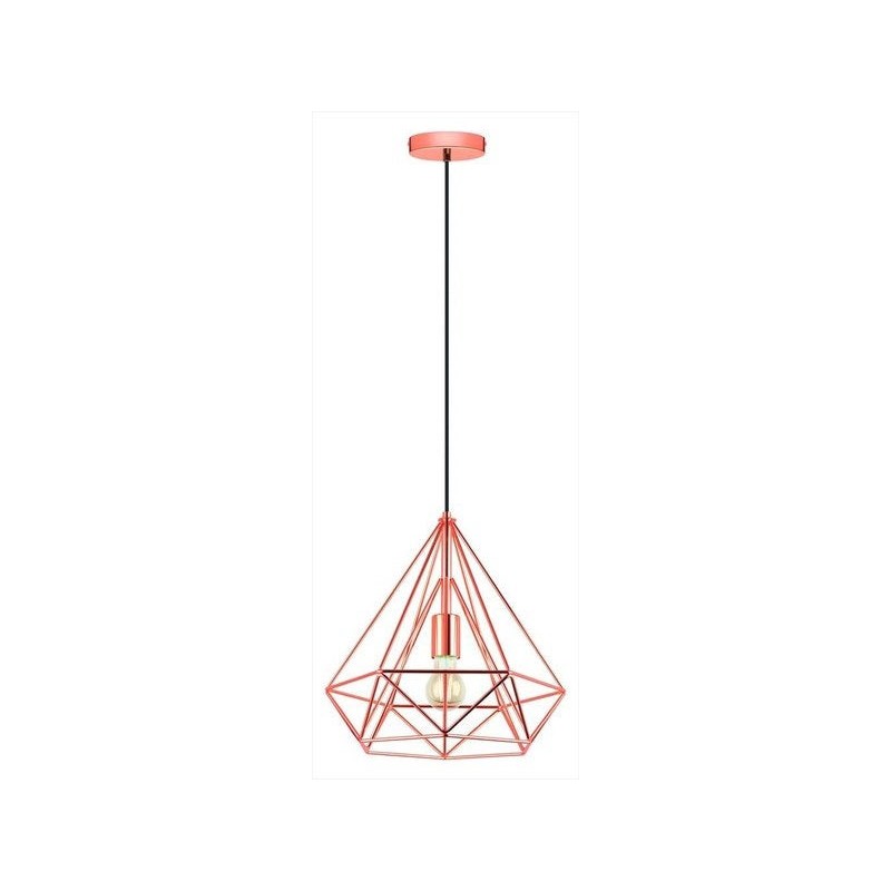 Suspension industriel métal BYRON 1 Lumière(S) Diam. 37 cm