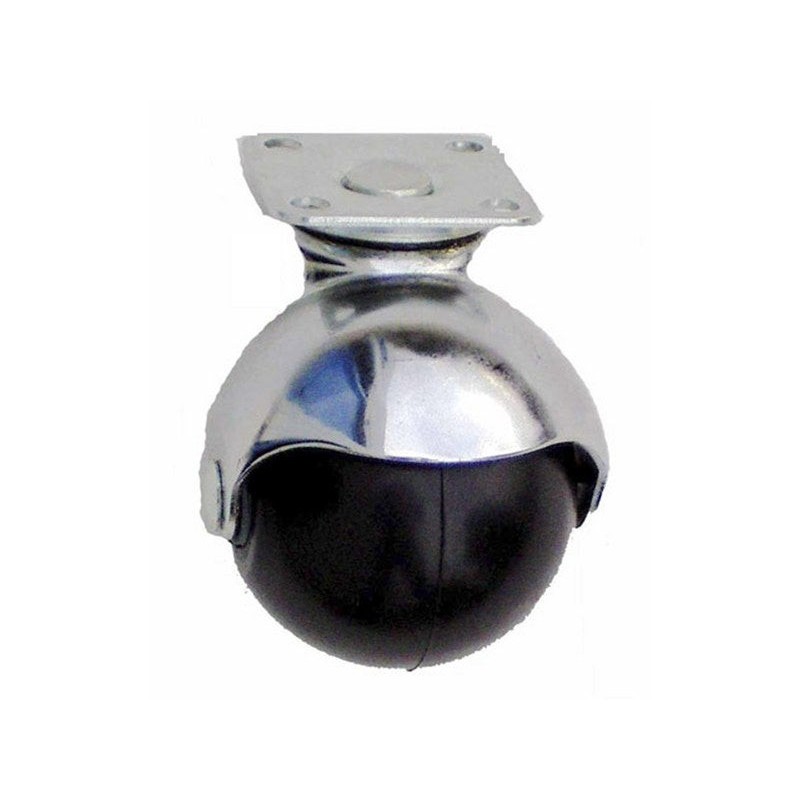Roulette pivotante à platine Diam.40 Mm