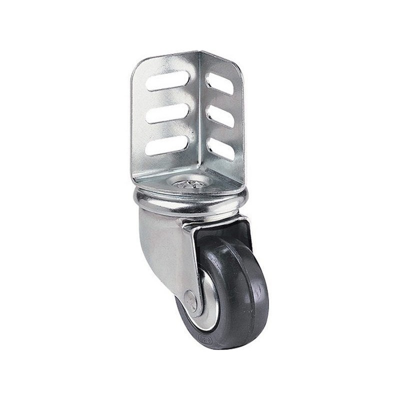 Roulette pivotante à platine Diam.50 Mm