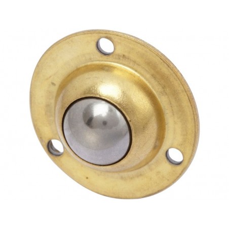 Roulette pivotante à platine Diam.16 Mm