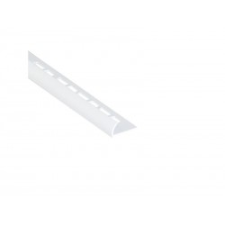 Quart-de-rond mur blanc mat pvc L.250 cm X ep.6 mm -  - meilleure qualité