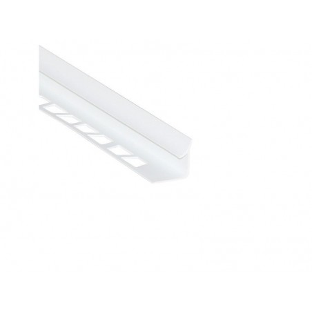Profil d'étanchéité mur blanc mat pvc L.250 cm X ep.12 mm - STANDERS - meilleure qualité