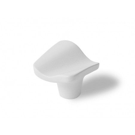 Lot de 4 boutons demeuble Vague Zamak peint H.26 X L.32 X p.31mm