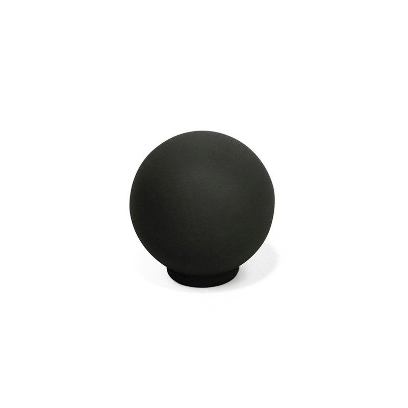 Bouton de meuble boule Noir Abs H.29 X L.28 X P.28 Mm
