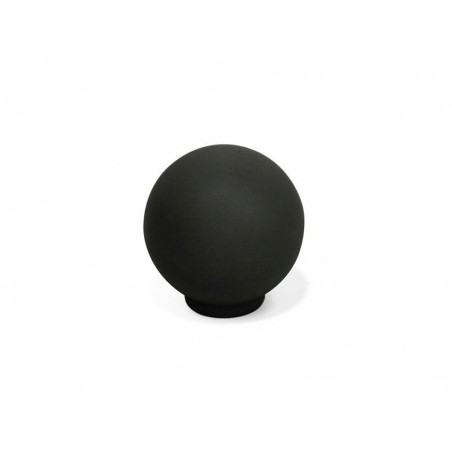 Bouton de meuble boule Noir Abs H.29 X L.28 X P.28 Mm