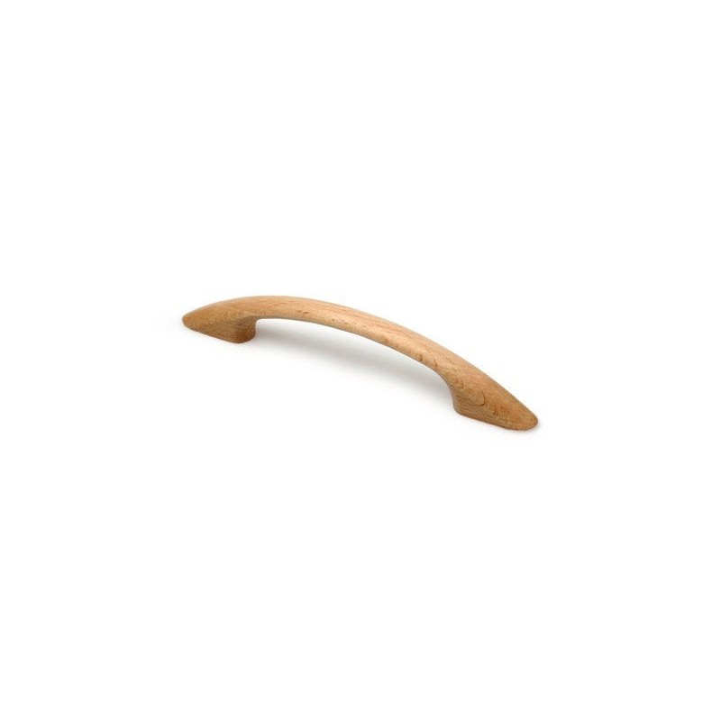 Lot de 6 poignées demeuble entraxe 96mm bois verni