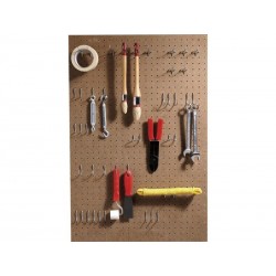 Panneau perforémottez H.60 X L.90 X p.0.6 cm