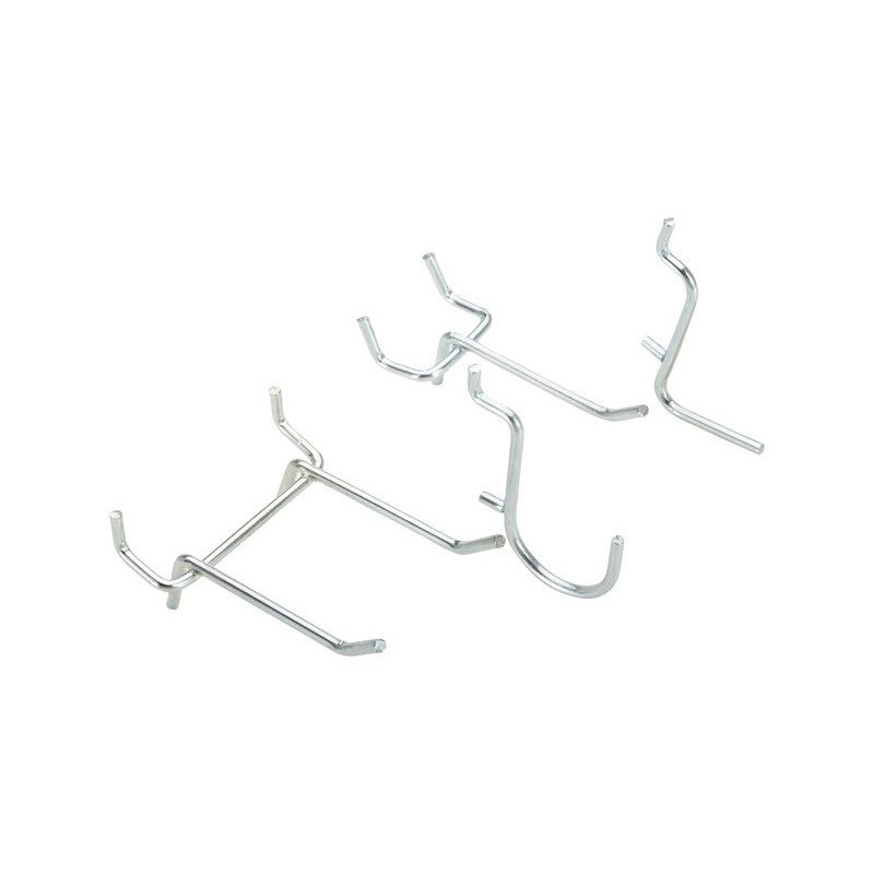 Crochet pour panneau perforémottez H.18 X L.18 X p.4 cm