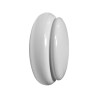Embout d35 galet laq blanc x2