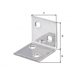Equerre large inox 30X30X30Mm
