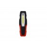 Baladeuse rechargeable 450 lm noire et rouge Xanlite