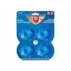 Lot de 4 boîtes de pièges antifourmis