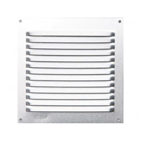 Grille d'aération aluminium anodisé