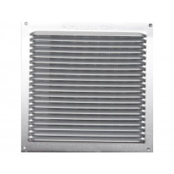 Grille d'aération aluminium anodisé