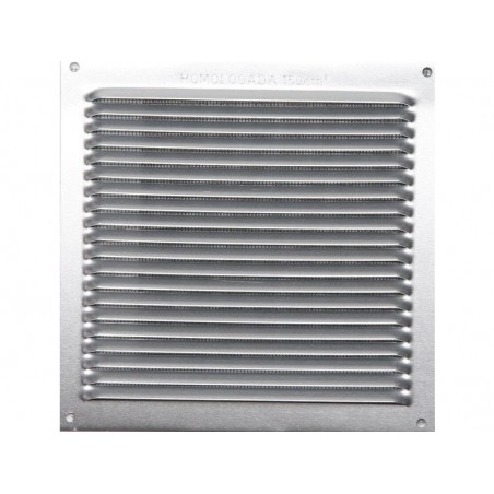 Grille d'aération aluminium anodisé