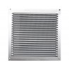 Grille d'aération aluminium anodisé
