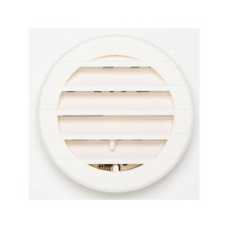 Grille d'aération abs naturel Diam.9.8 cm -  - meilleure qualité