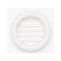 Lot de 4 grilles d'aération abs naturel Diam.4 cm -  - meilleure qualité