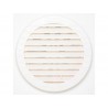 Grille daération abs naturel Diam.19 cm