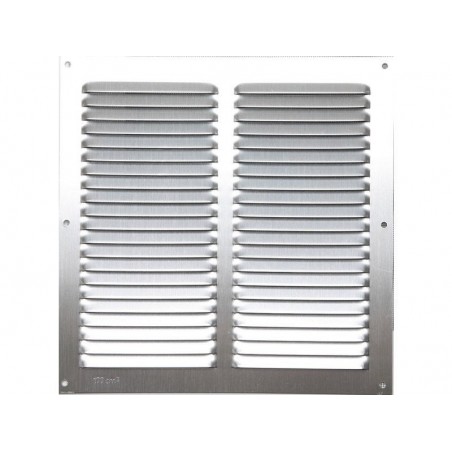 Grille d'aération aluminium anodisé