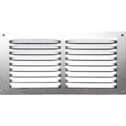 Grille d'aération aluminium anodisé