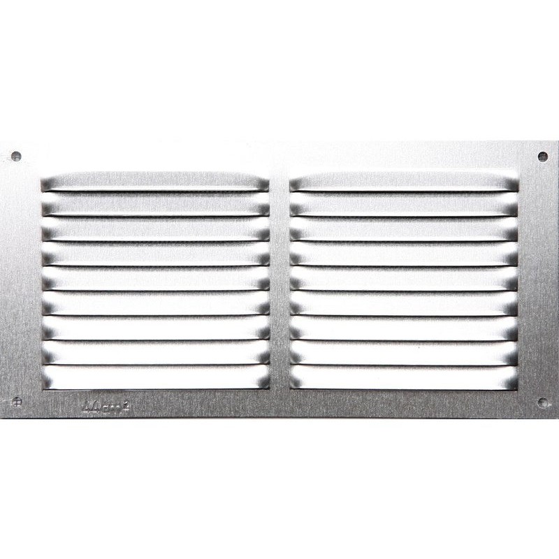 Grille d'aération aluminium anodisé