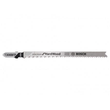 Lot de 2 lames coupe fine Et Nette Bosch t308Bfp pour Boismassifs