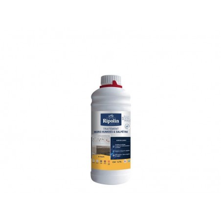 Traitement antisalpâtre et murs humides rip Etanch Ripolin Incolore 0.75 L
